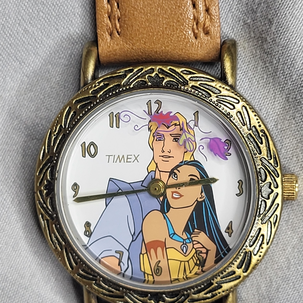 Timex Pocahontas and John Smith Watch